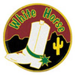 Award Pins - White Horse