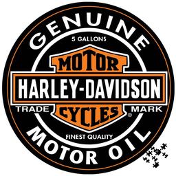 Click here to learn more about the Harley Davidson Oil Can Puzzle 1000 Pieces.