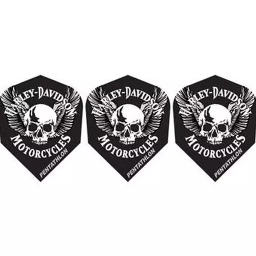 Harley-Davidson Skull Wings Standard Dart Flights