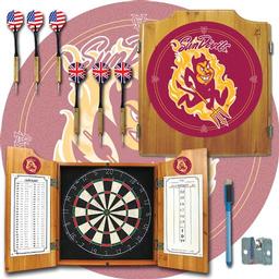 Click here to learn more about the Arizona State University Dart Cabinet Including Darts and Dart Board.