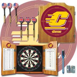 Click here to learn more about the Central Michigan University Dart Cabinet Including Darts and Dart Board.