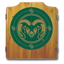 Click here to learn more about the Colorado State University Dart Cabinet Including Darts and Dart Board.