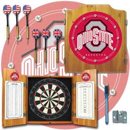 Click here to learn more about the Ohio State University Dart Cabinet Including Darts and Dart Board.