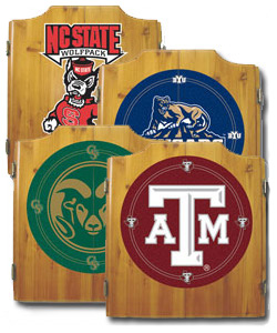 NCAA Dartboard Cabinets