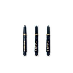 Click here to learn more about the Harrows Super Grip Spin Short Black and Gold Dart Shafts.