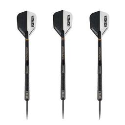 Click here to learn more about the Harrows Black Ice 90% Tungsten Steel Tip Darts - 22 Gram.