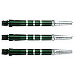 Click here to learn more about the Top Spin Grooved Medium Green 2BA Shafts.