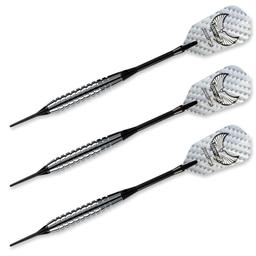 Click here to learn more about the Harrows Silver Arrow Soft Tip Darts Smooth Ringed 18 Gram .