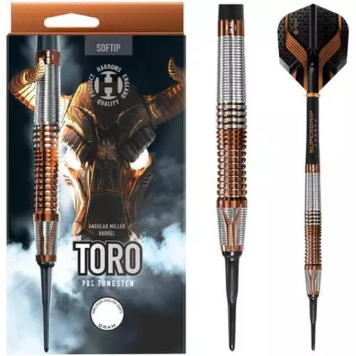 Harrows Toro 90% Tungsten Soft-Tip Darts