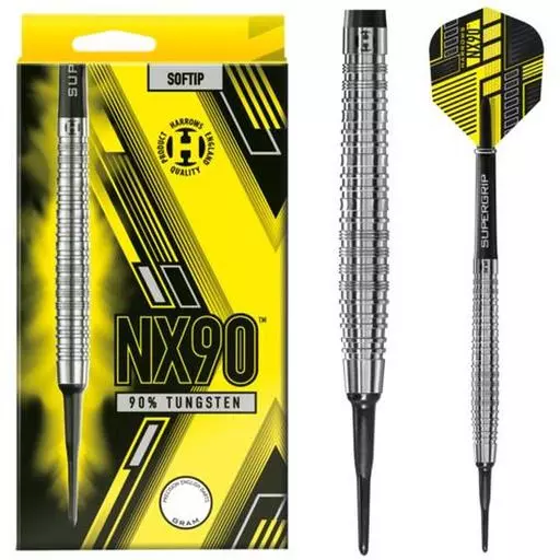Harrows NX90 90% Tungsten Soft-Tip Darts