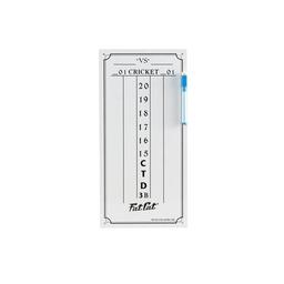 Click here to learn more about the GLD Small Dry-Erase Cricket Darts Scoresheet.