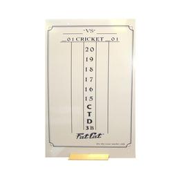 Click here to learn more about the GLD Large Dry-Erase Cricket Darts Scoresheet.