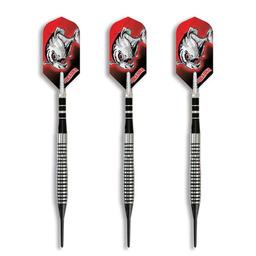Click here to learn more about the Piranha Razor 80% Tungsten Soft Tip Darts 16 Gram.