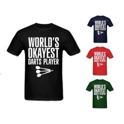 Click here to learn more about the World's Okayest Darts Player T-Shirt.